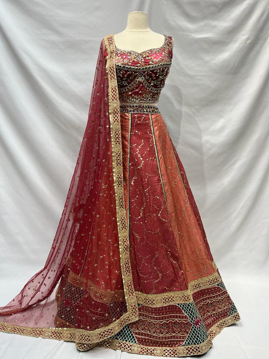 Party Wear Lehenga D-137