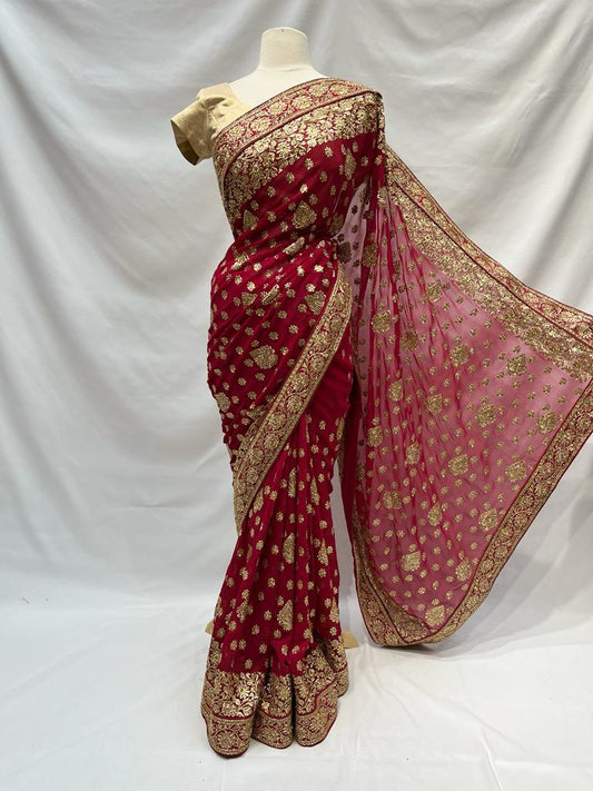 Party Wear Saree D-154