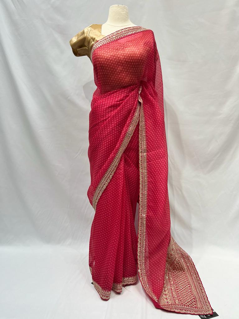 Party Wear Saree D-163