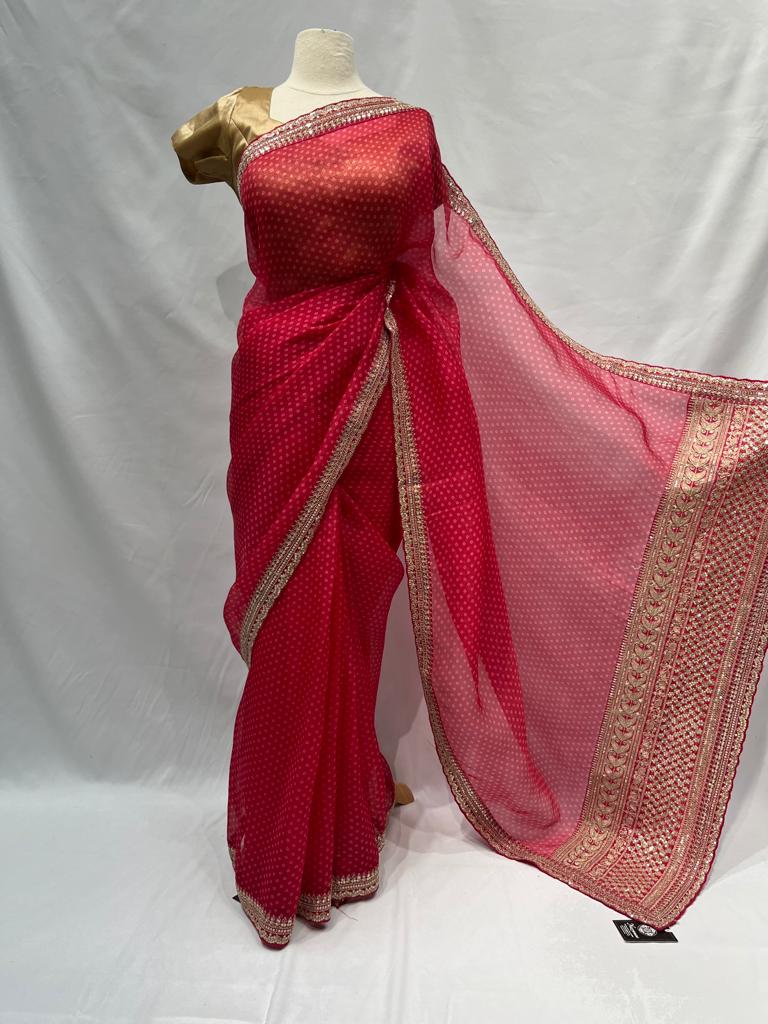 Party Wear Saree D-163