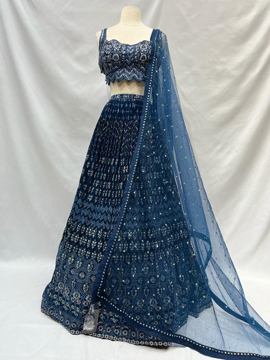 Party Wear Lehenga D-167