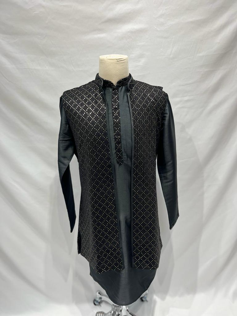 Mens kurta vest M4-S14