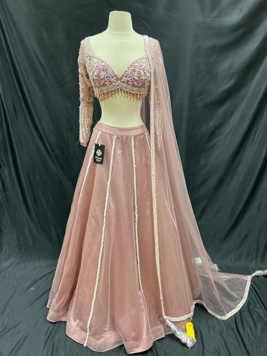 Party Wear Lehenga D-179