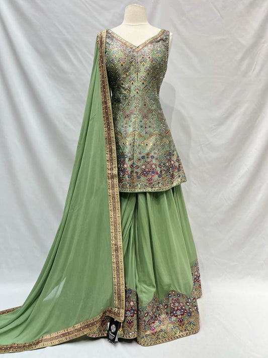 Partywear Suit D-088