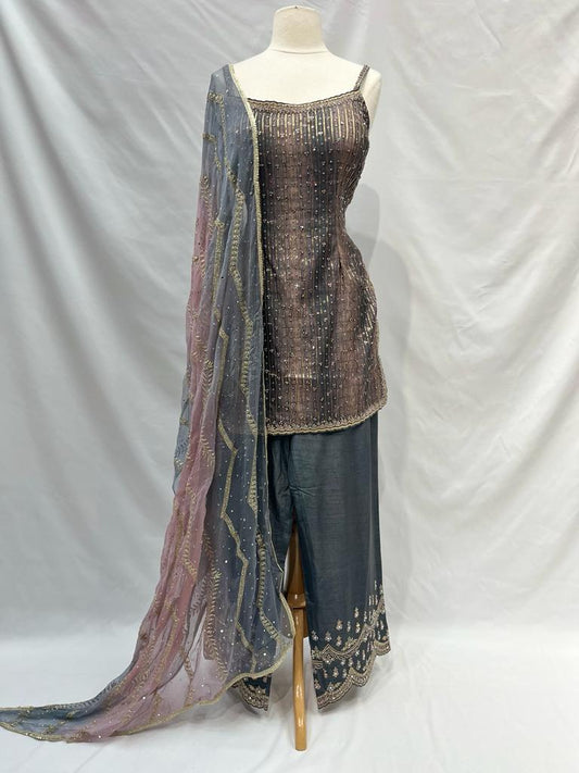 Partywear Suit D-087
