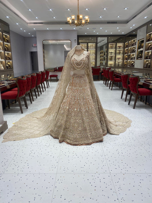PeachPuff Bridal Lehenga BL-021