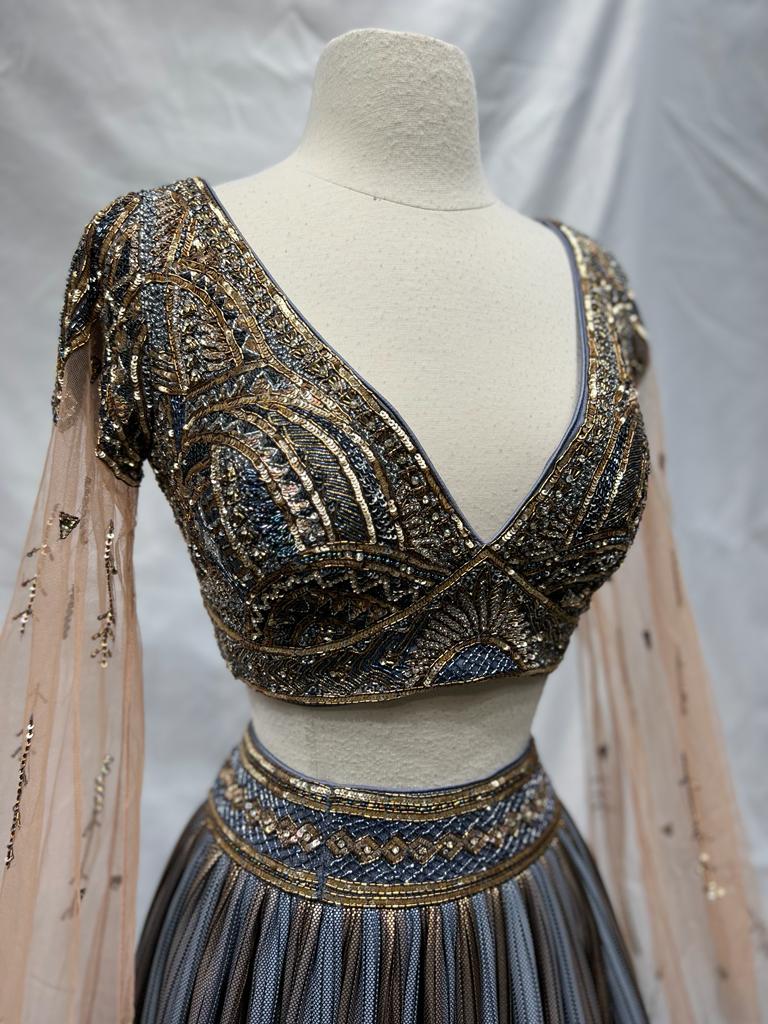 Party Wear Lehenga D-184