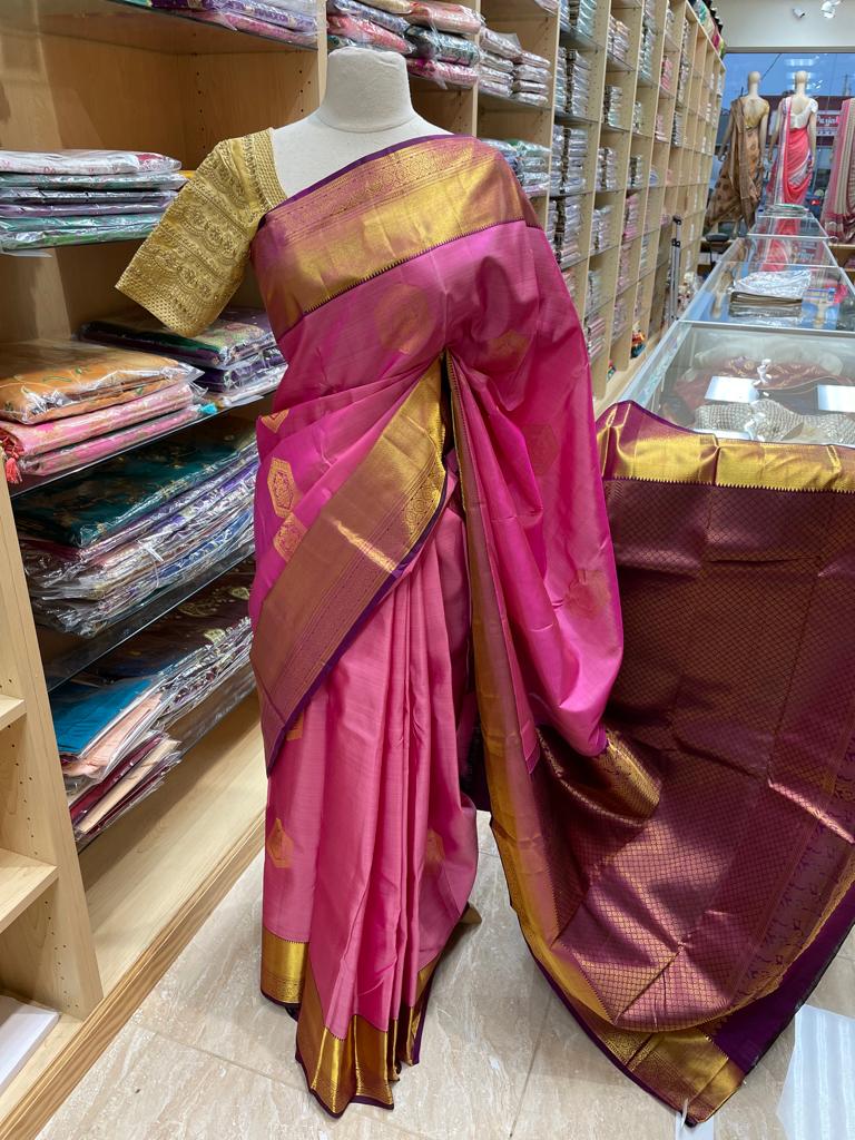 Shop The Latest Bridal Kanchipuram Silk Sarees Here!! • Keep Me Stylish |  Indian bridal fashion, South indian wedding saree, Bridal sarees south  indian