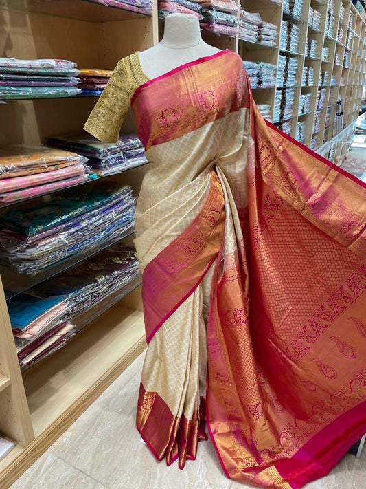 Kanjeevaram Silk Saree NK - 013