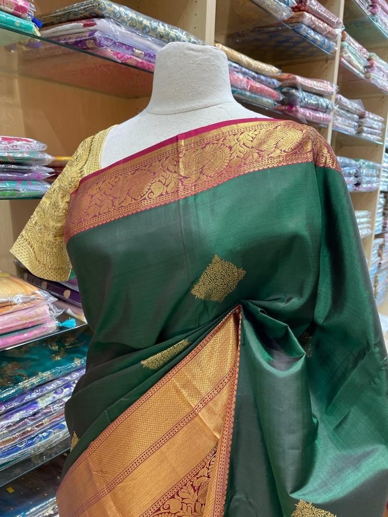 Kanjeevaram Silk Saree NK - 015