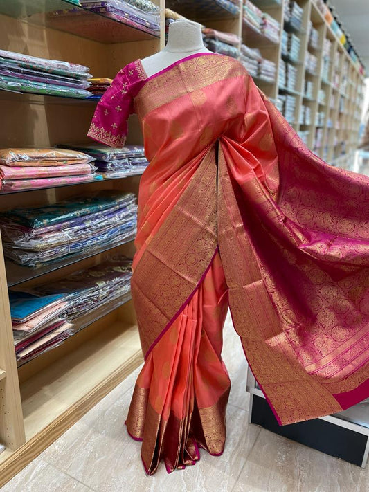 Kanjeevaram Silk Saree NK - 018