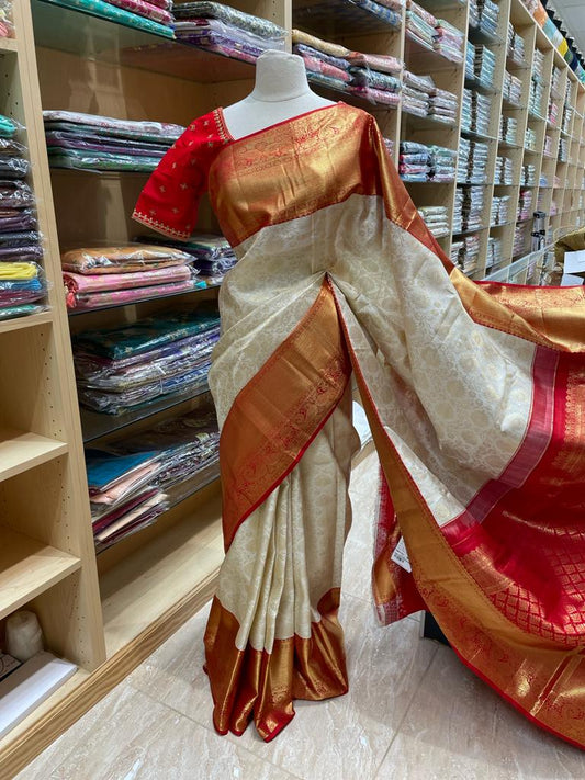 Kanjeevaram Silk Saree NK - 017