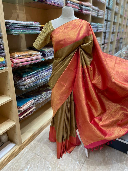 Kanjeevaram Silk Saree NK - 014