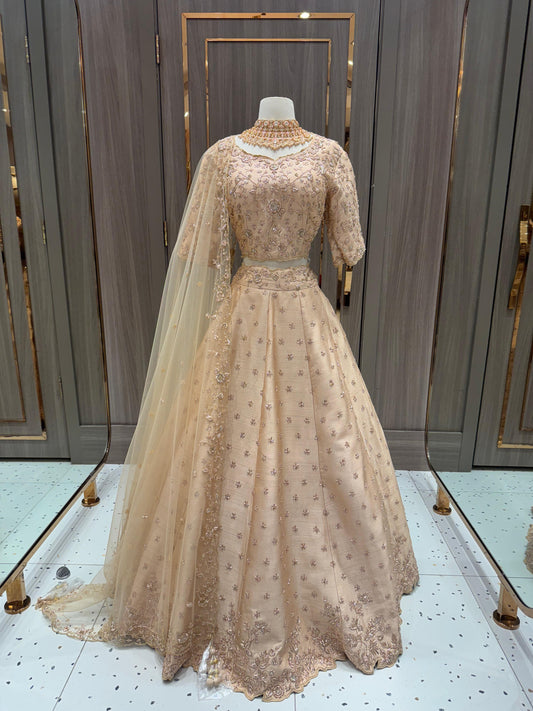PeachPuff Bridal Lehenga BL-035