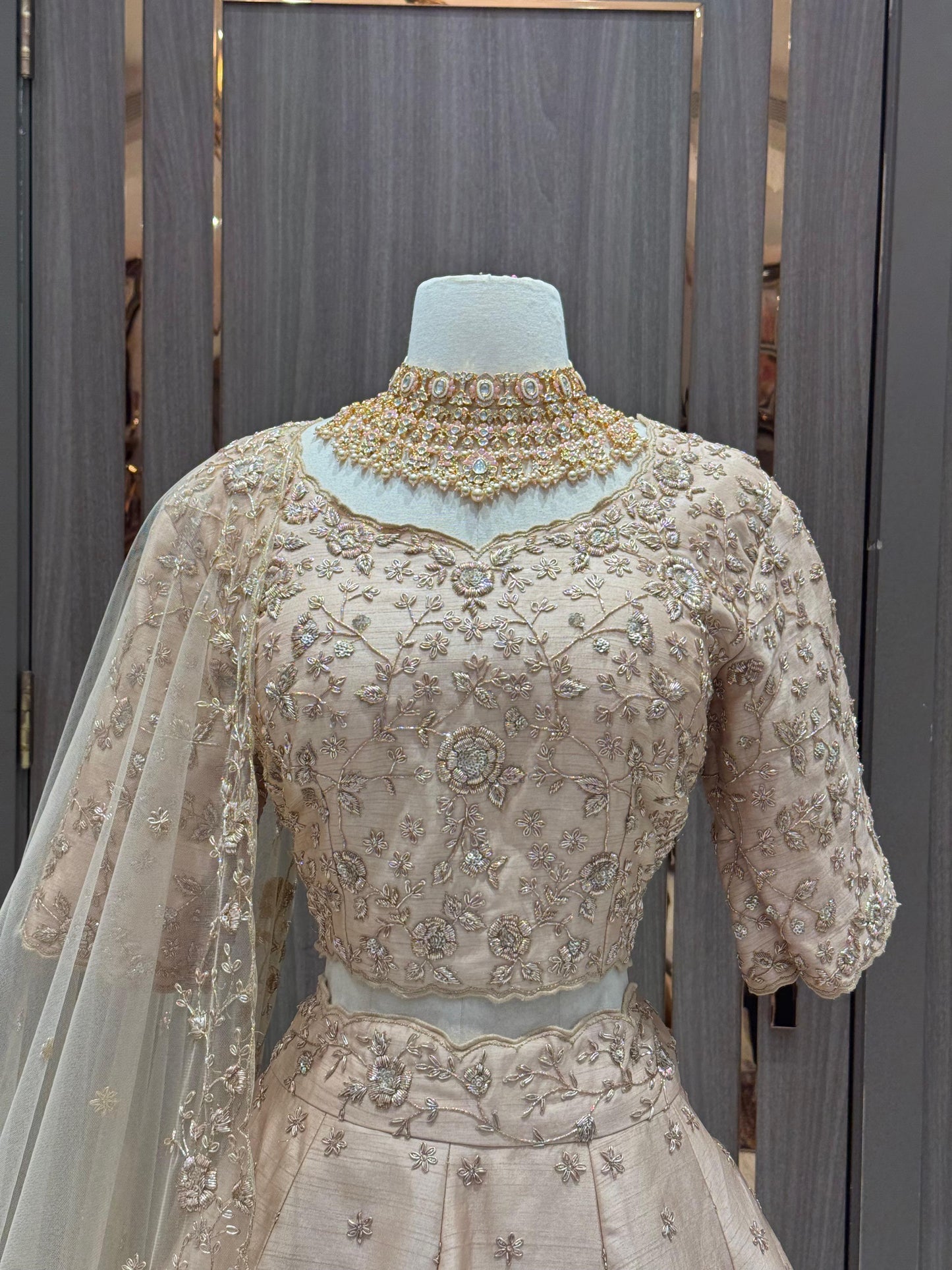 PeachPuff Bridal Lehenga BL-035