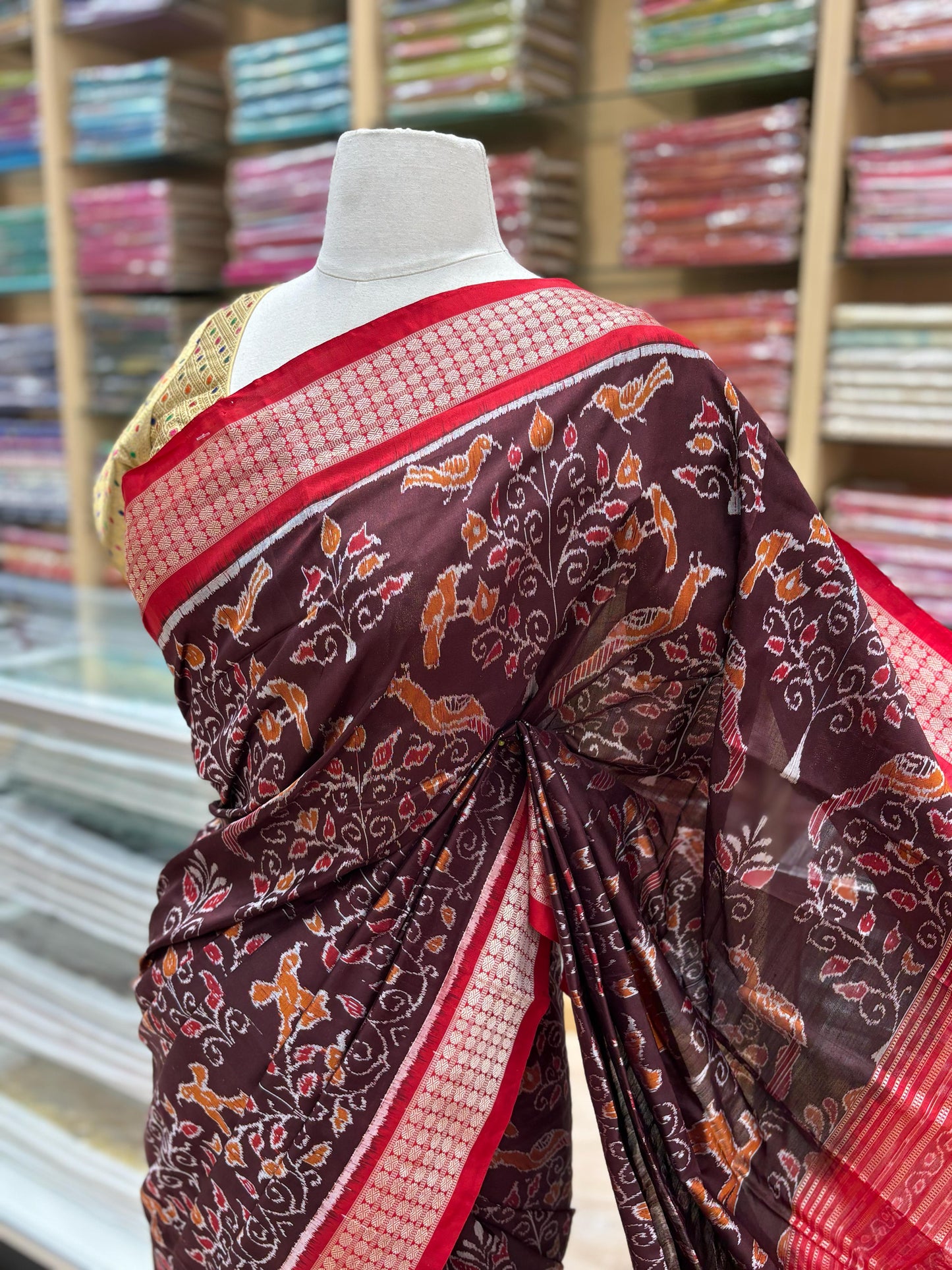 Pure Silk Orisa Saree-035