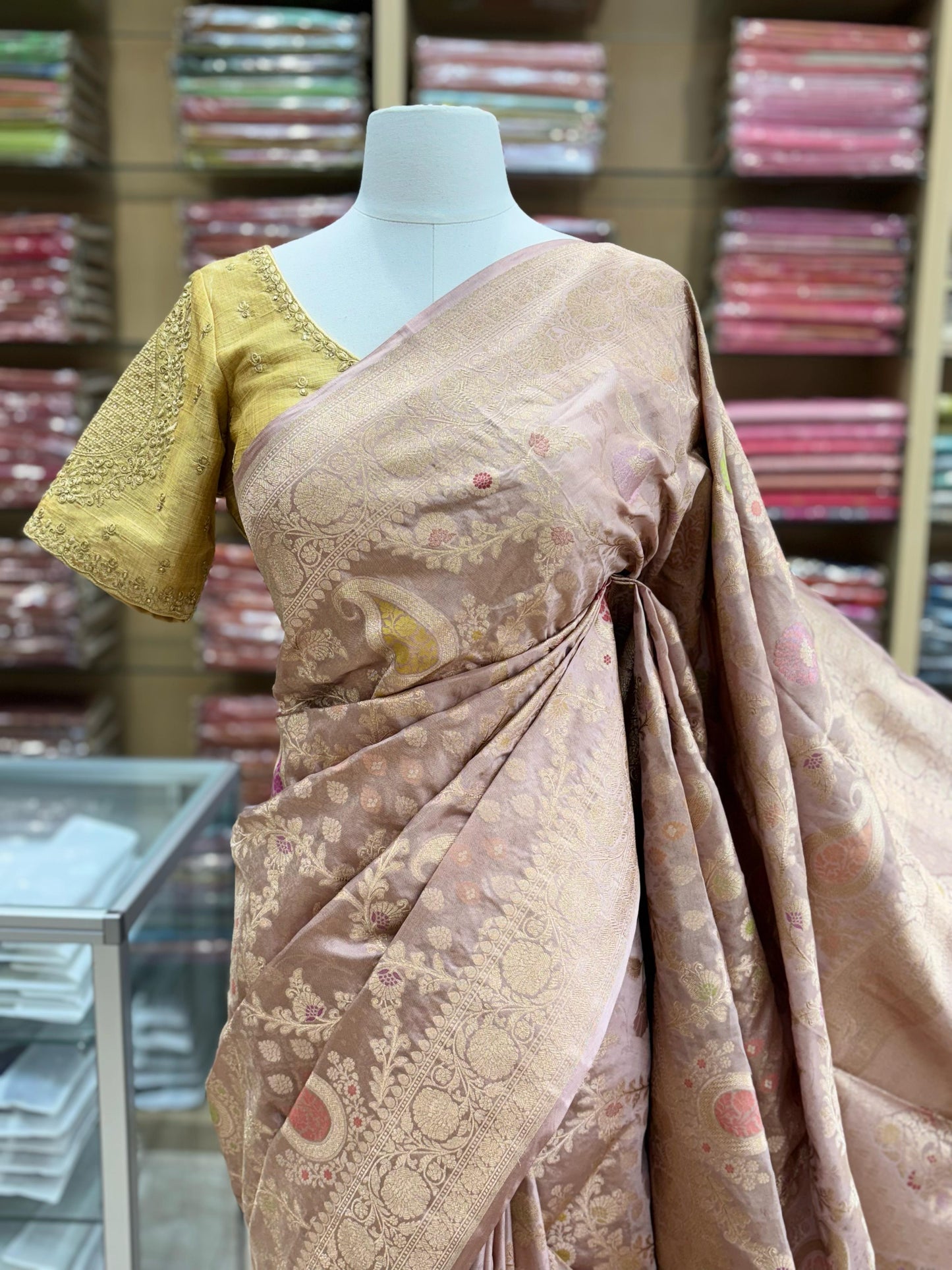 Pure Banarasi Silk Saree NB-049