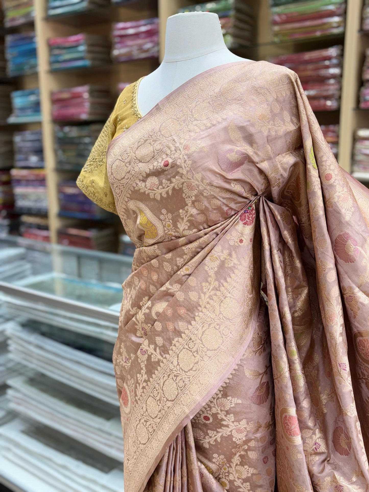 Pure Banarasi Silk Saree NB-049
