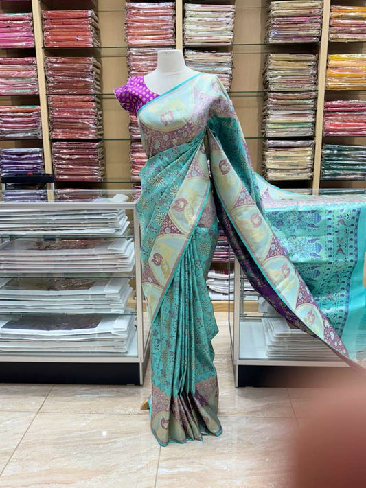 Pure Kanchipuram Silk Saree NK - 037
