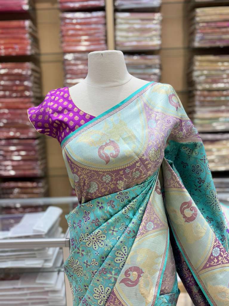 Pure Kanchipuram Silk Saree NK - 037