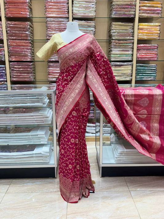 Pure Banaras Silk Saree NB-042