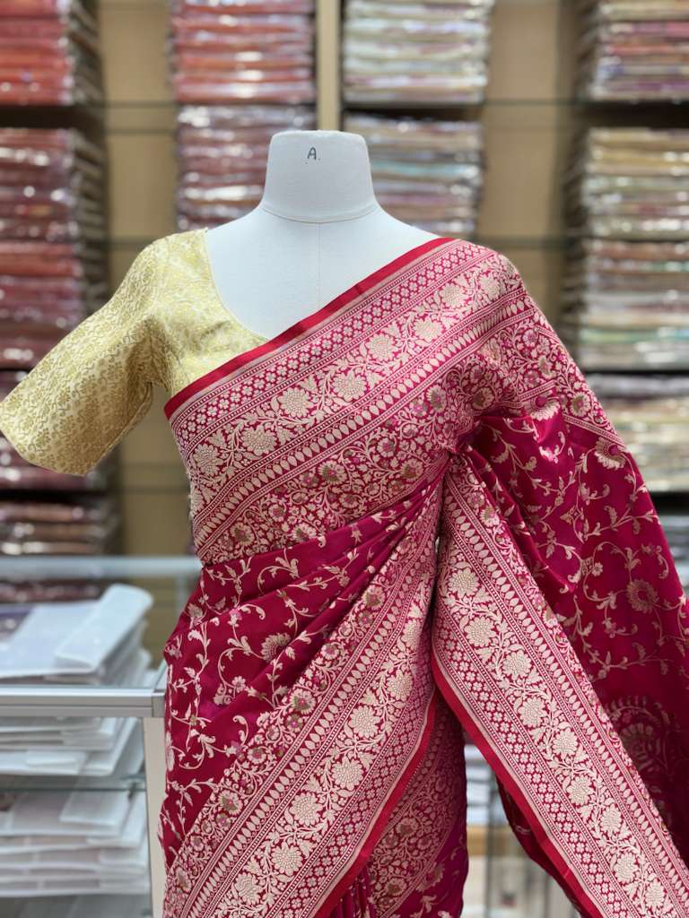 Pure Banaras Silk Saree NB-042