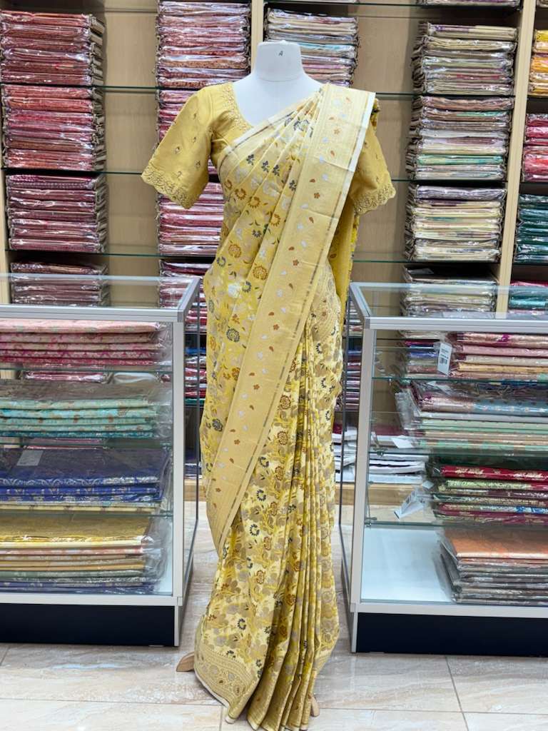 Banarasi Satin Silk Saree NB-55