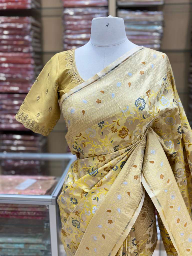 Banarasi Satin Silk Saree NB-55