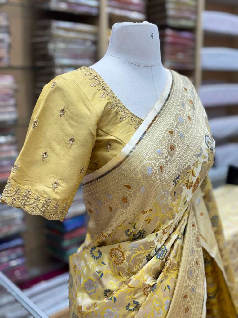 Banarasi Satin Silk Saree NB-55