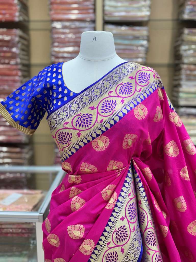 Art Banarasi Silk Saree-NB59