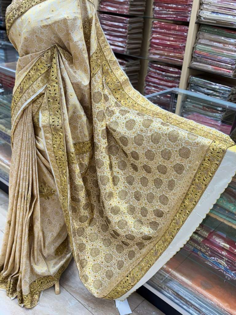 Pure Silk Kanchipuram Embroidery Saree-NK 69