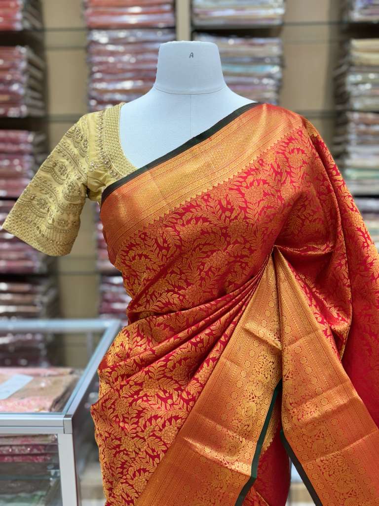 Pure Kanchipuram Silk Saree NK- 72