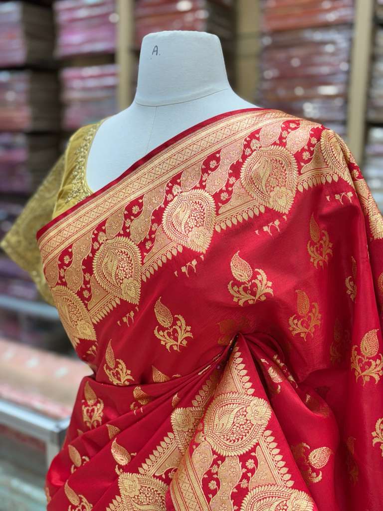 Art Silk Banarasi Saree NB-77
