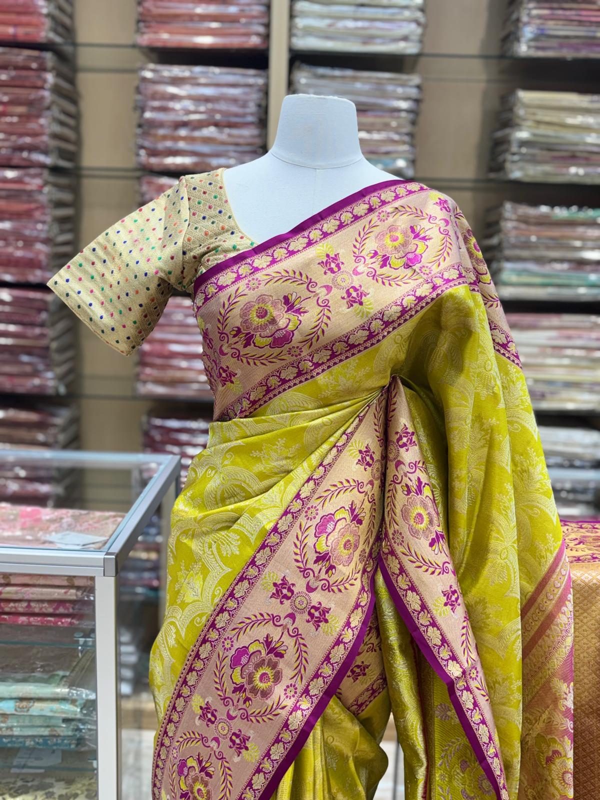 Pure Kanchipuram Silk Saree NK-81