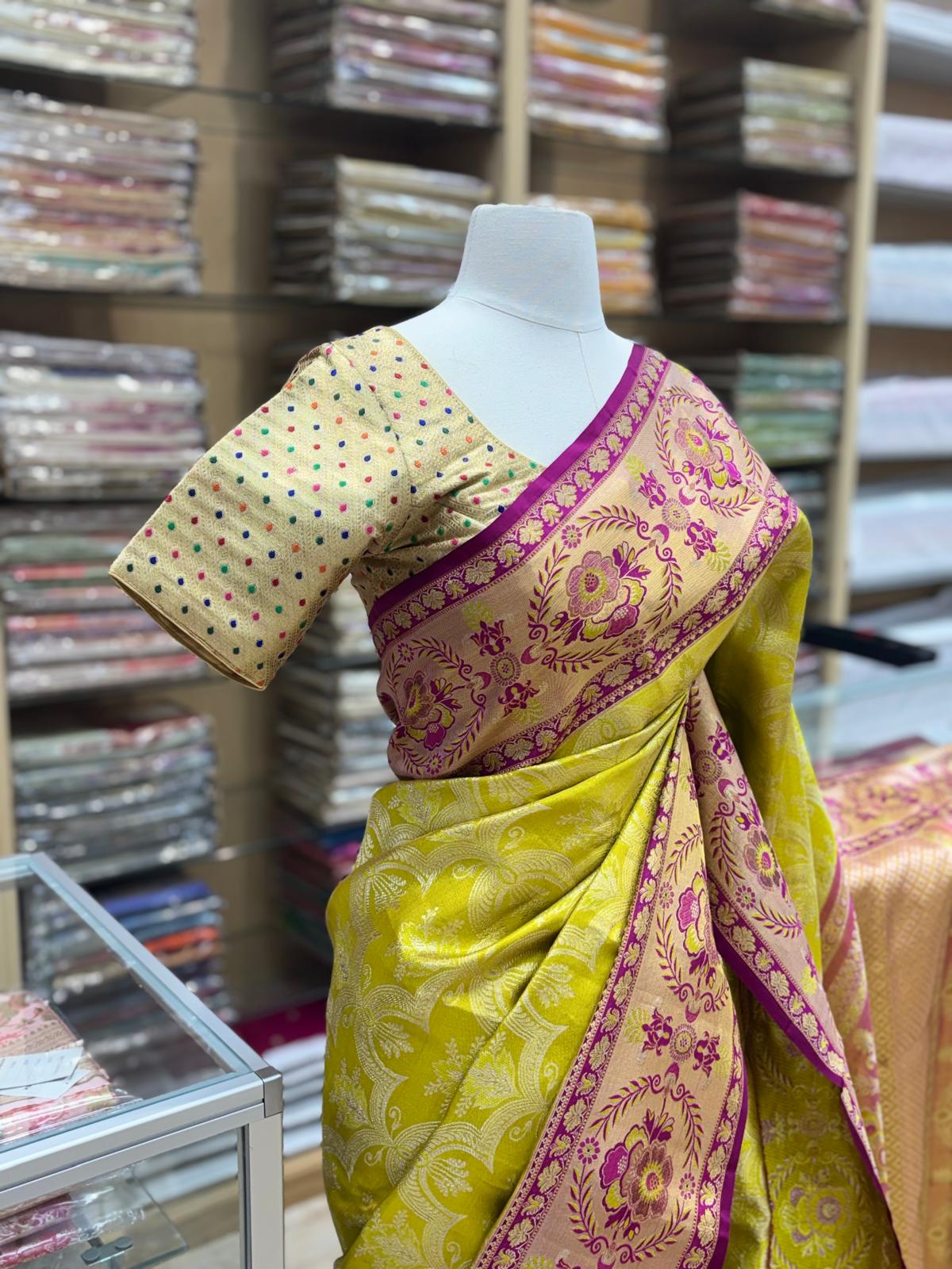 Pure Kanchipuram Silk Saree NK-81