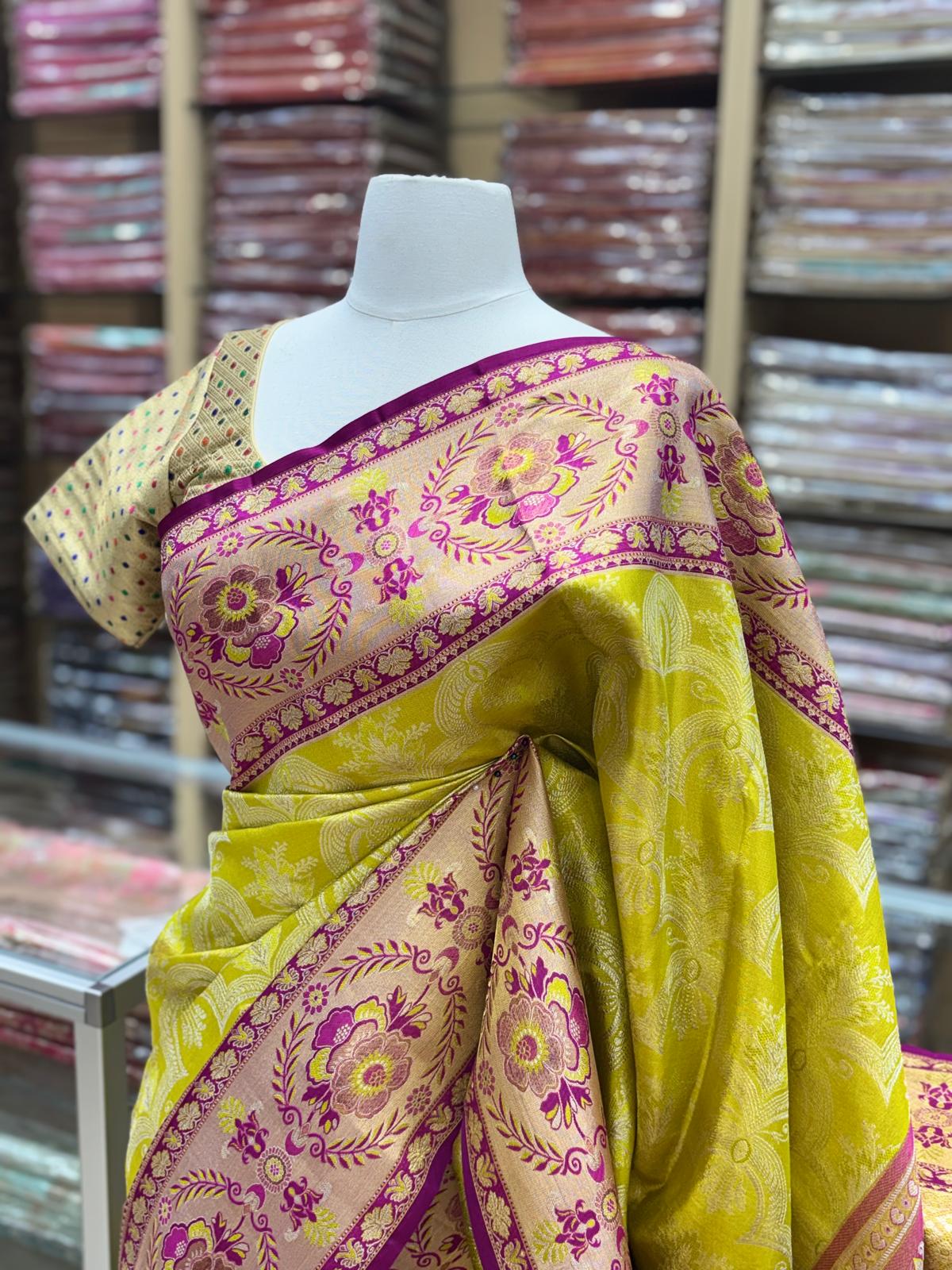 Pure Kanchipuram Silk Saree NK-81