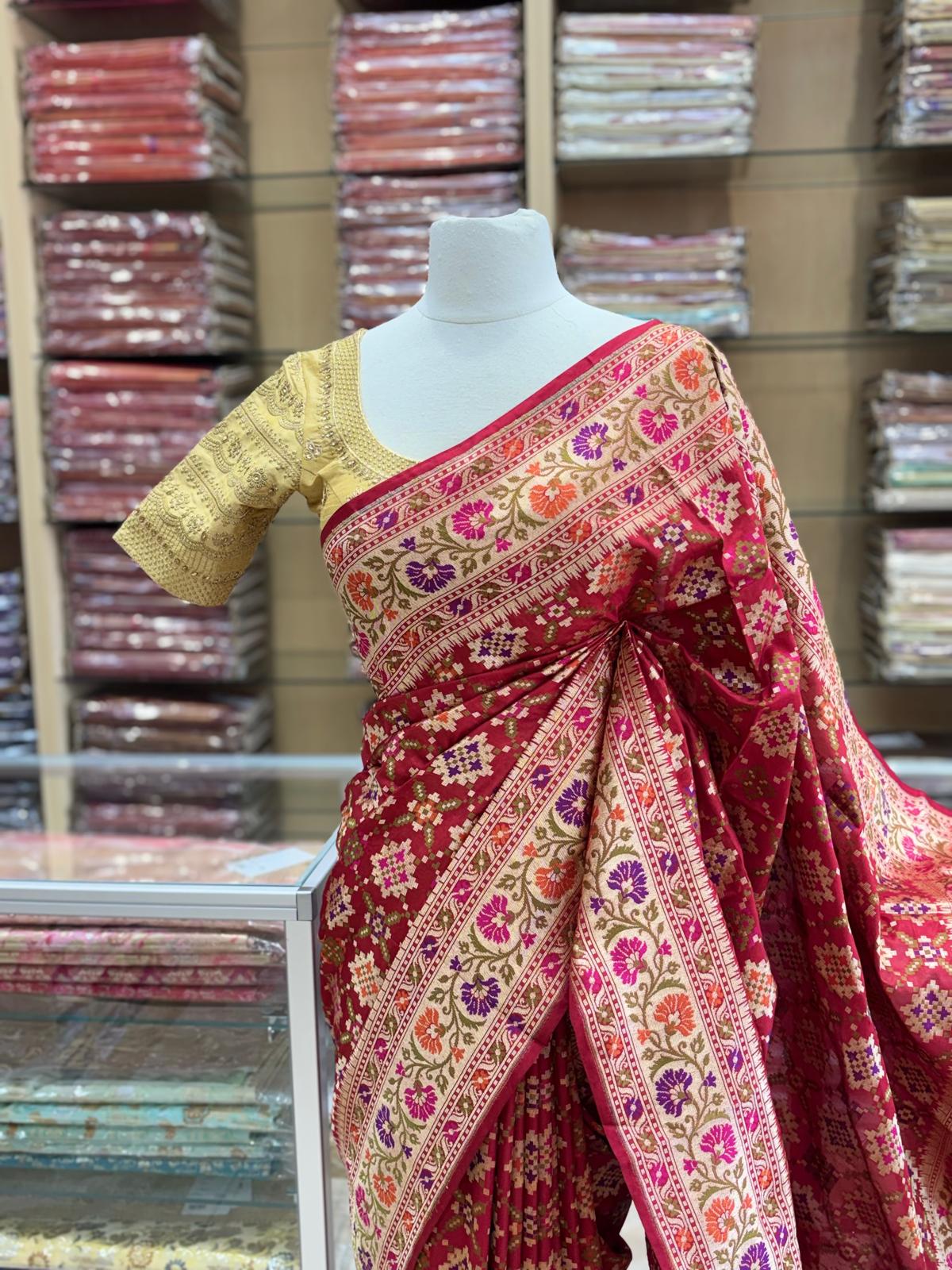 Pure Banarsi Silk Saree NB-82