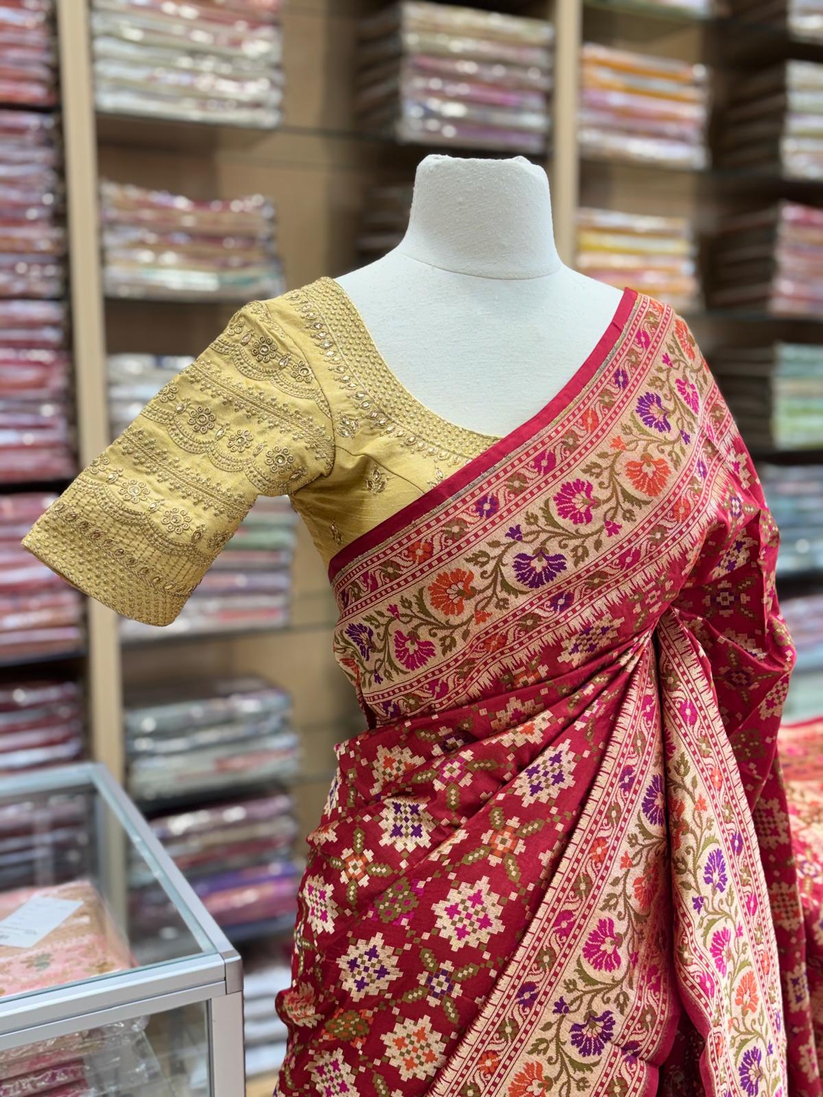 Pure Banarsi Silk Saree NB-82