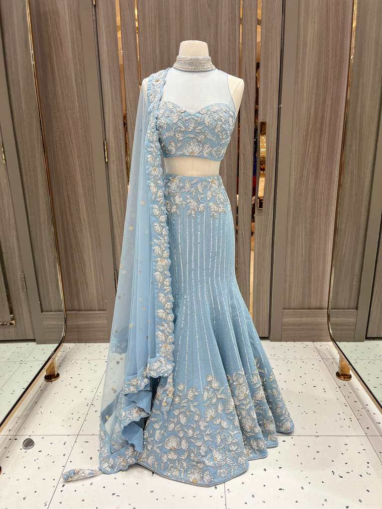 Bridal Denim Lehenga BL-610