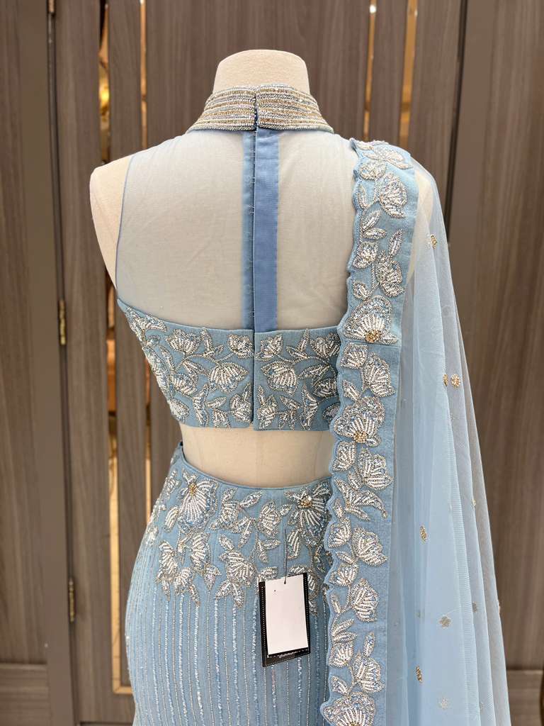 Bridal Denim Lehenga BL-610