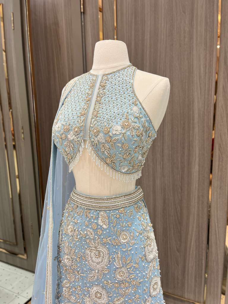 Bridal Denim Lehenga BL-611