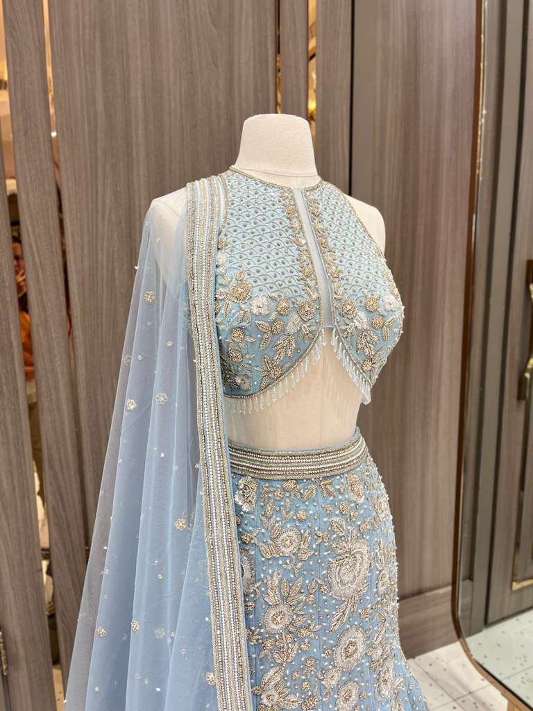 Bridal Denim Lehenga BL-611