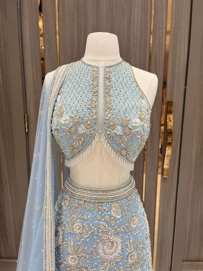 Bridal Denim Lehenga BL-611