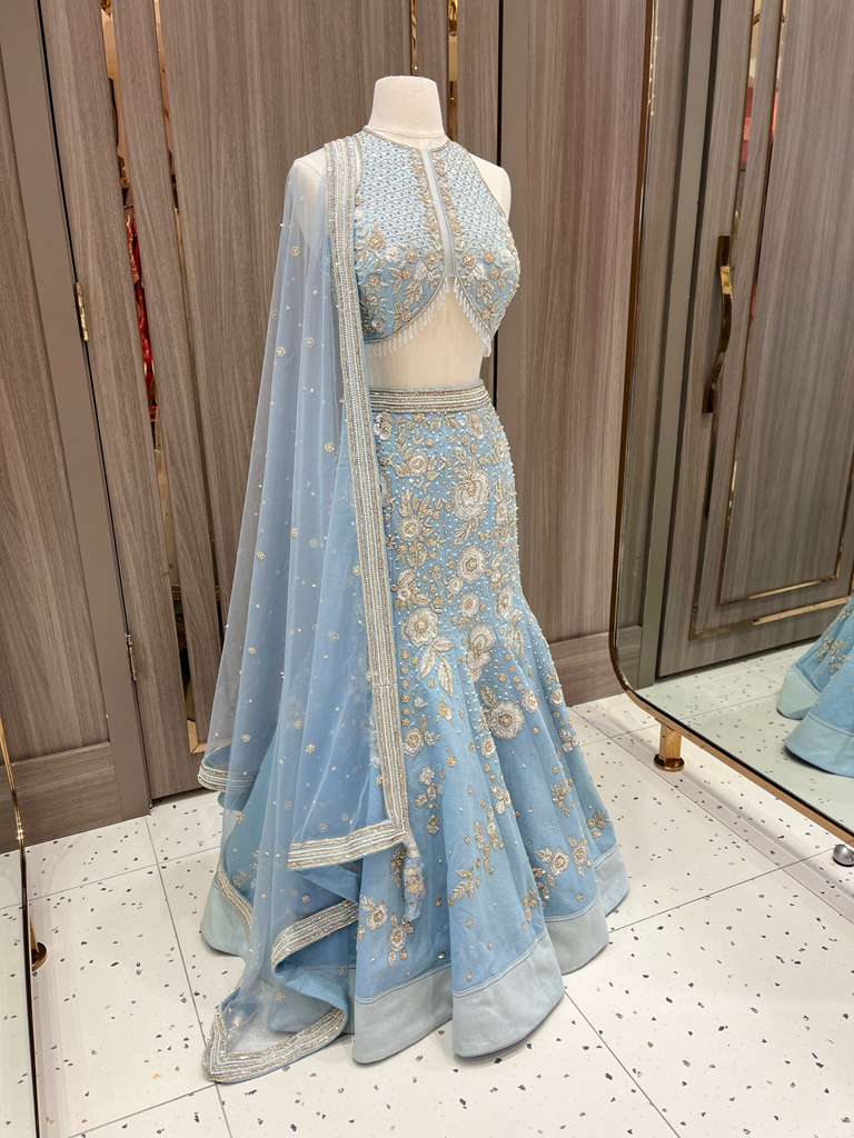 Bridal Denim Lehenga BL-611