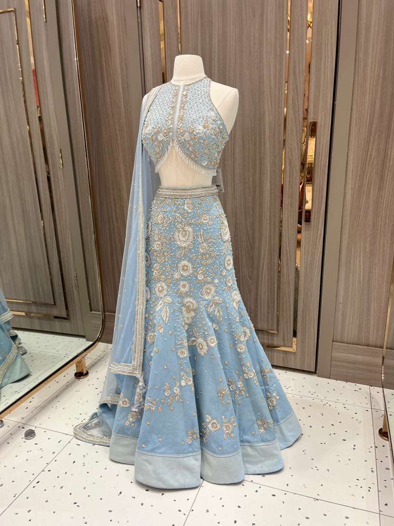 Bridal Denim Lehenga BL-611