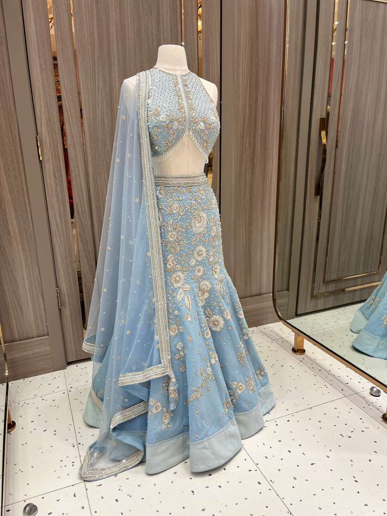 Bridal Denim Lehenga BL-611
