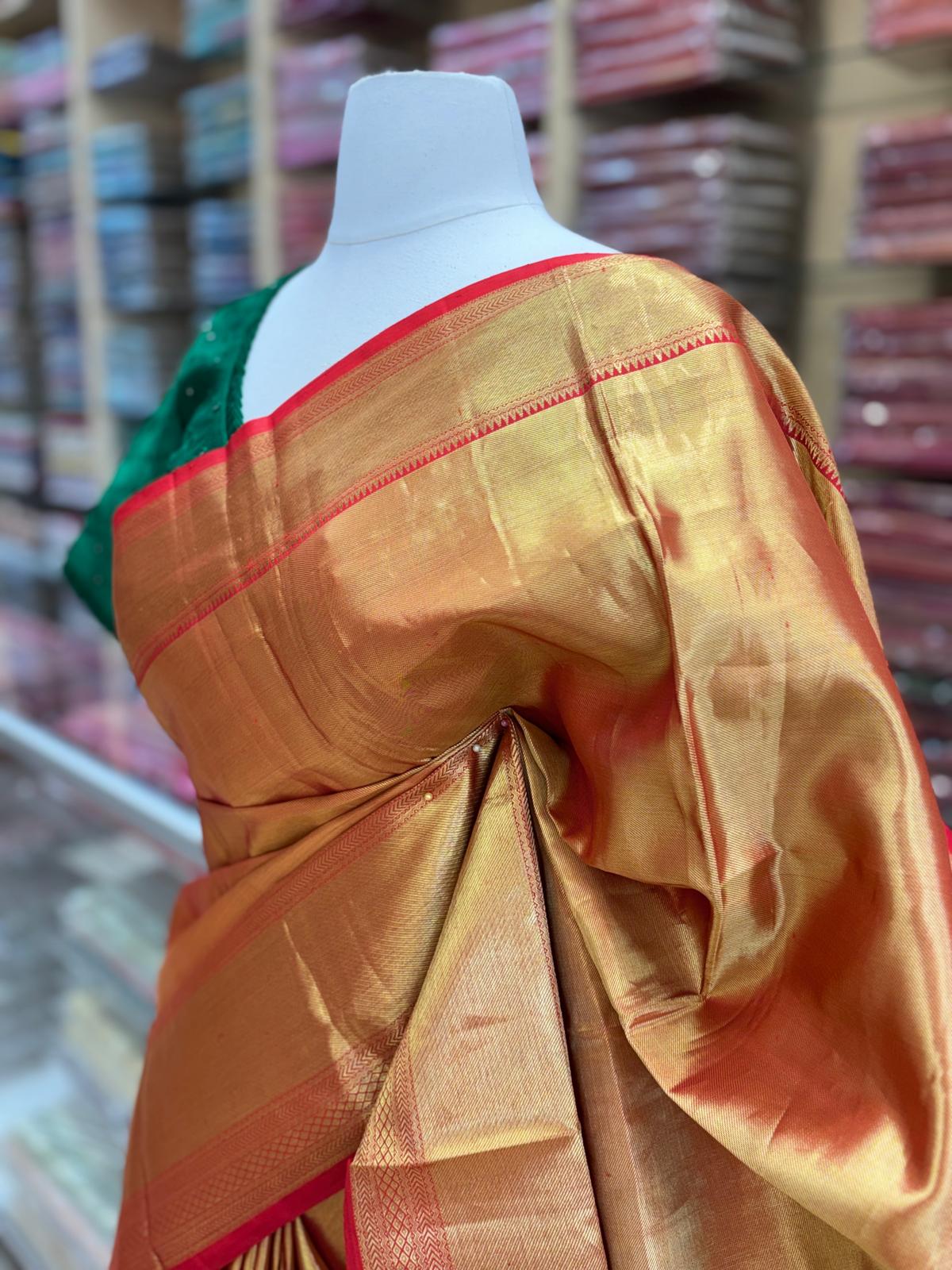 Pure Kachipuram Silk Saree NK-94