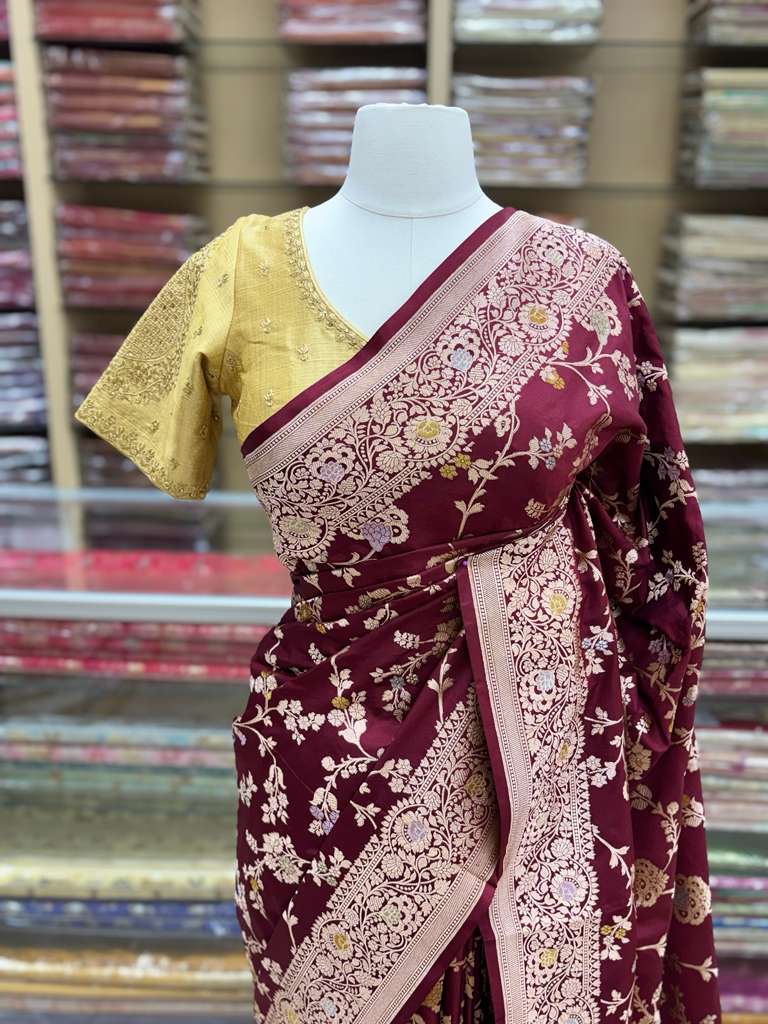 Pure Banarasi  Silk Saree NK-96