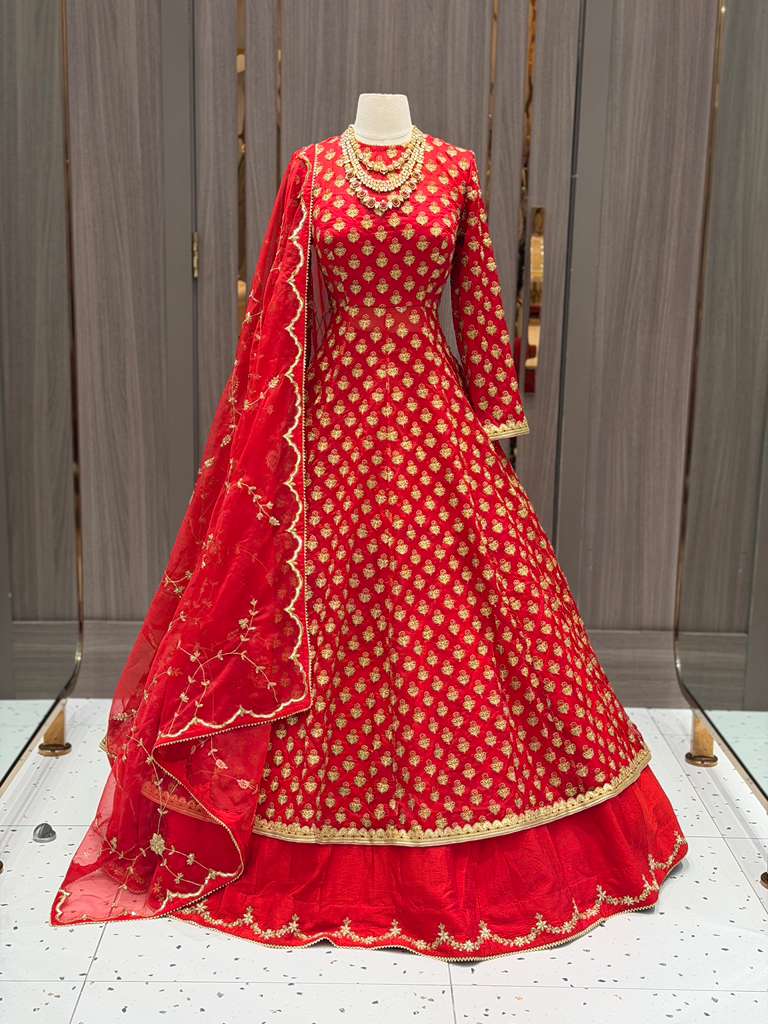 Red Bridal Lacha