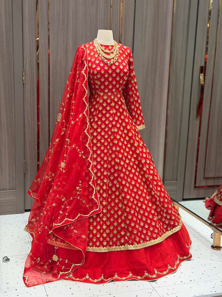 Red Bridal Lacha
